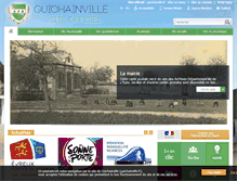 Tablet Screenshot of guichainville.fr